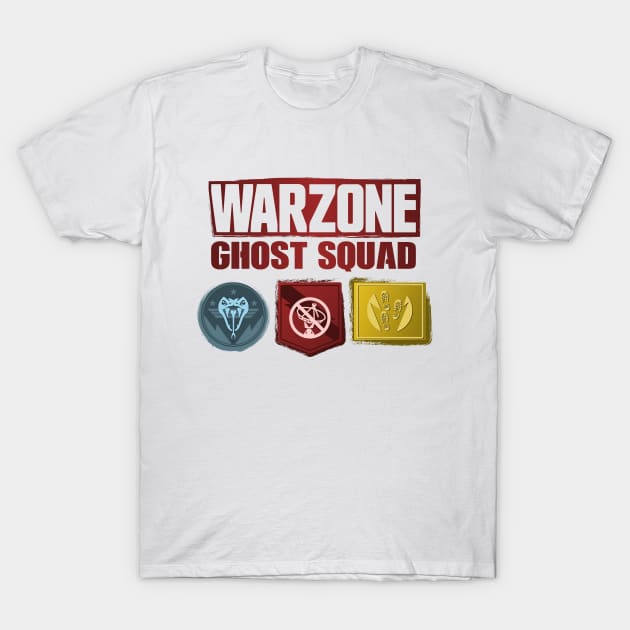 Warzone perks badges T-Shirt by MaxDeSanje 